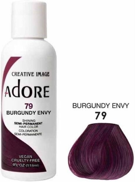Adore Semi Permanent Hair Color 79 Burgundy Envy 118 ml
