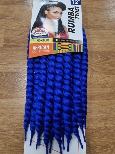 African Collection Rumba Twist 12#NDKBLUE