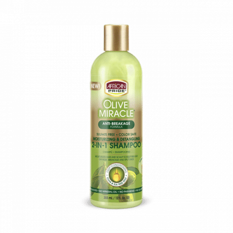African Pride Olive Miracle 2IN1 Shampoo 12oz