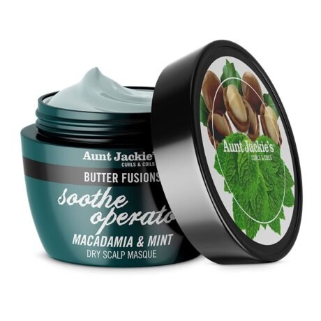 Aunt Jackie’s Butter Fusions Soothe Operator Masque 8oz.