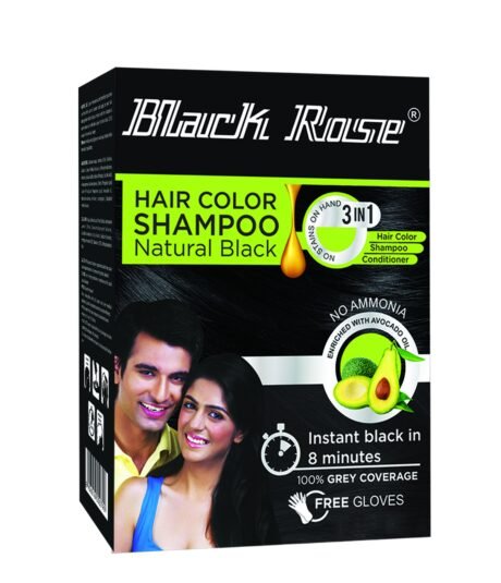 Black Rose Henna Color Shampoo 12x15gr.