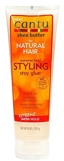Cantu Shea Butter Natural Extreme Hold Styling Glue 8oz. Tube