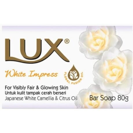Lux Soap # White Impress 80gr. (White)
